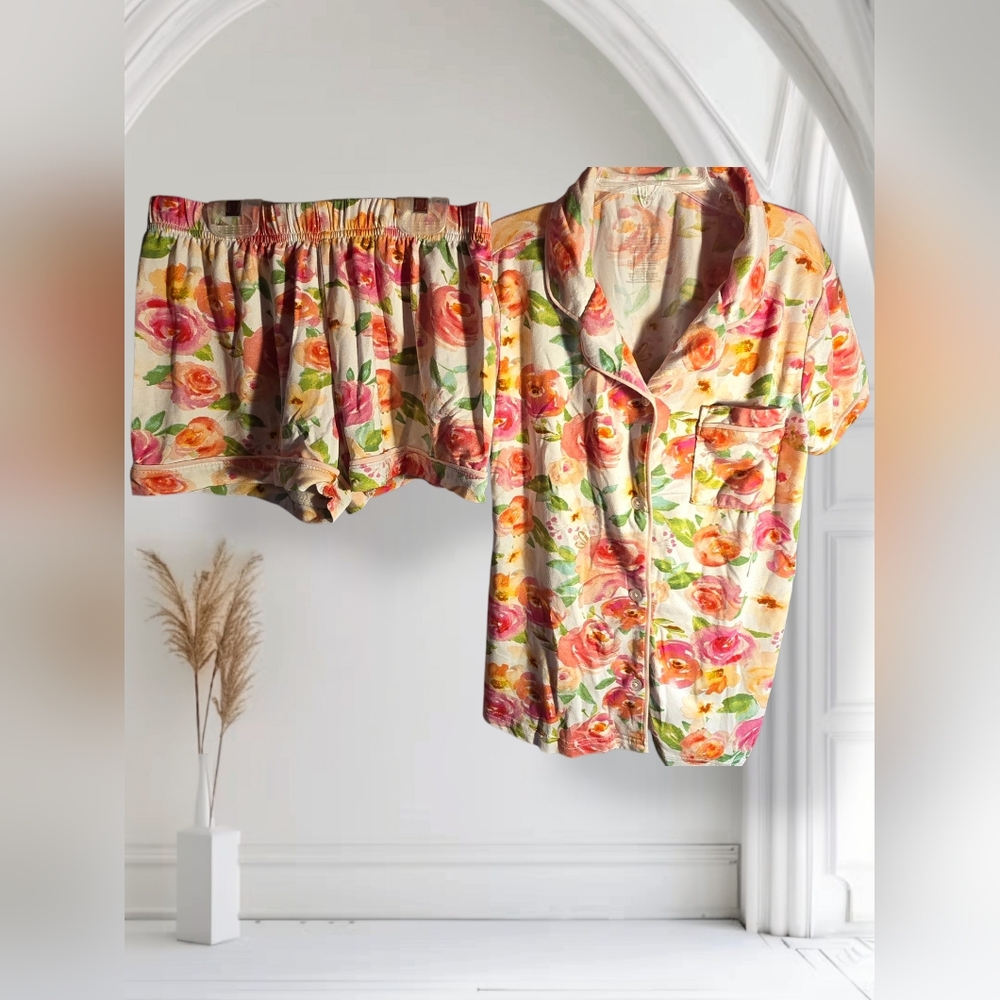 TAHARI- Floral Kids Pajamas Set